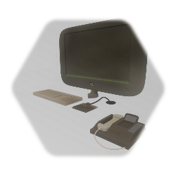 The End | Abandoned Computer Set