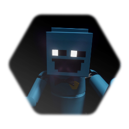 Blueberry man as an animatronic (Remake)