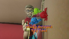Sticky Octopus Toy Toss