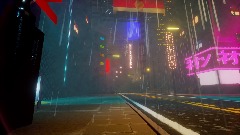 Rainy Night Street - Demonstration