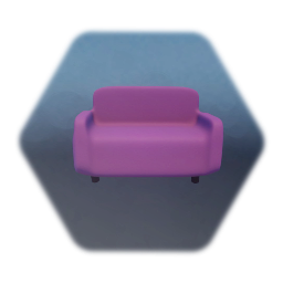 Pink sofa