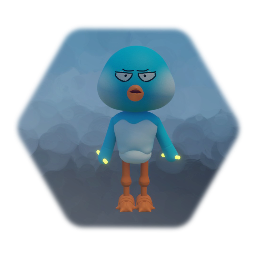 Dillan the duck - techno dance animation