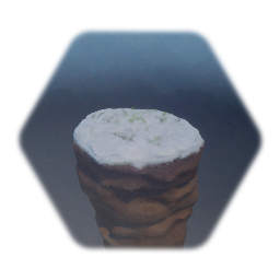 Terrain - Neige avec herbe