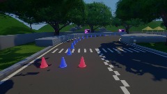 Imp Kart Racer - Cone Challenge