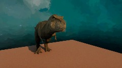 Talking rex the dinosaur