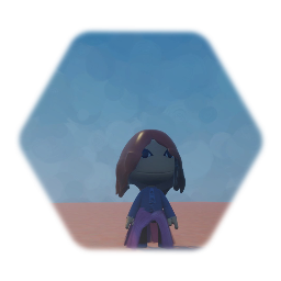 Sackgirl in cute dress