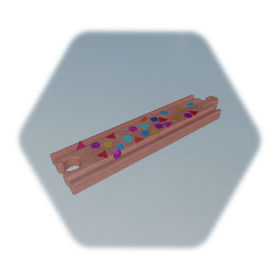 Confetti-Covered Track