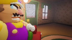 Wario dies by a nuke