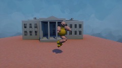 Dylan dancing in front of White House