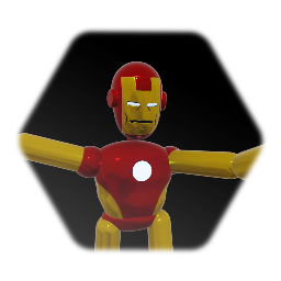 Iron Man CGI model