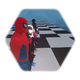 Remix of Spider-Man puppet