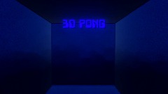 3D PONG