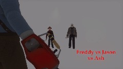 Freddy vs Jason vs Ash poster