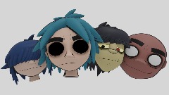 Gorillaz Model Showcase