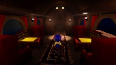 Sonic inside a fricking train