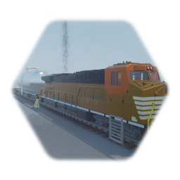 Diesel Freight Train 1