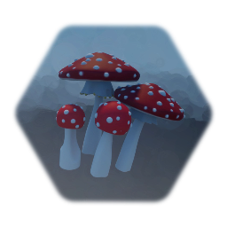 Mushroom Red Spotted