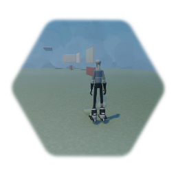 Jet Set Radio - Roller blade puppet (WIP)