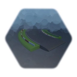 Super GP - Track - 45° Medium Right