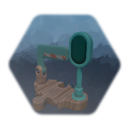 No Tren Signal Receiver Gate