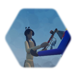 Native American warrior vs US cavalry