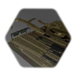 Roads - Brutalist Highway kit