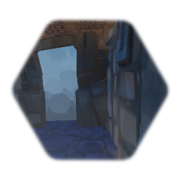 Ancient Temple L Corridor