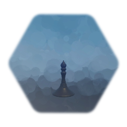 Chess Piece - Bishop - Black