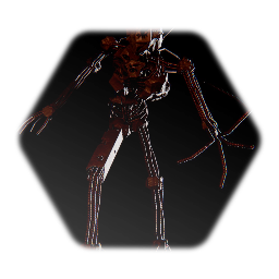 SCP-173 stylized