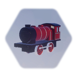 Antique Clockwork Toy Train