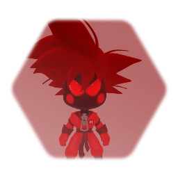 Devin.exe the Demonic Saiyan Warrior Sackboy