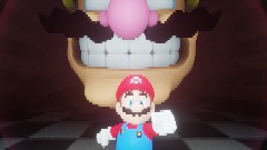The Wario Apparition but wario attempts to cross dimensions