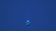 Sonic in the blue void