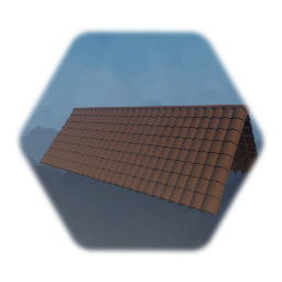 Simple Tiled Roof Section