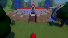 Mario 64 courtyard custum