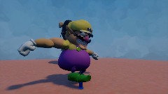 Wario screaming