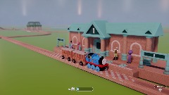 Wooden Thomas the Tren Engine