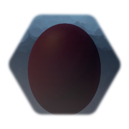 Simple chocolate egg