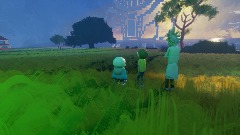 Rick and Morty meet Sans