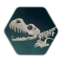 Alive Skeleton T Rex