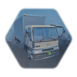 日野レンジャー　パネルバン　メッキ追加ver