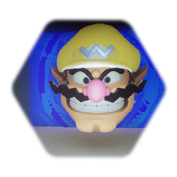 Wario apparition puppet template