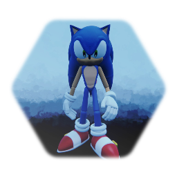 Sonic The Hedgehog (2006) puppet (WIP)