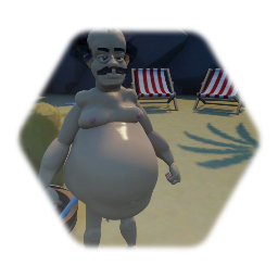 Sleezy Beach Grandpa