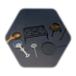 Roman Metal Cookware Kit