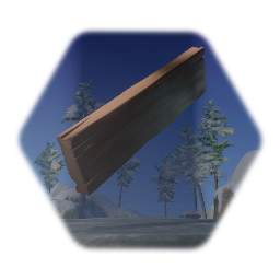 Wood Plank (Short)