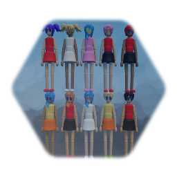 Randomly generated background  character (female)