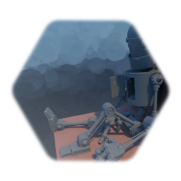 Emilie Stabell's robot - rebuilt - short legs + 1 hinge