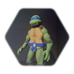 Blue Karate Tortoise