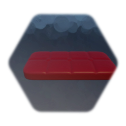 Red Cushion - Rectangle